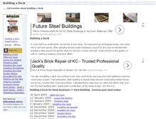 Tablet Screenshot of building-a-deck.timesheetsmts.com